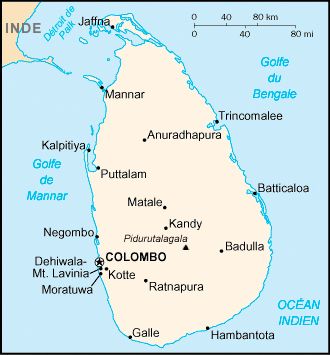 Carte du Sri-Lanka [crédits : https://fr.wikipedia.org/wiki/Sri_Lanka]